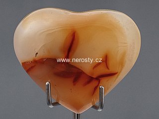 carnelian, heart