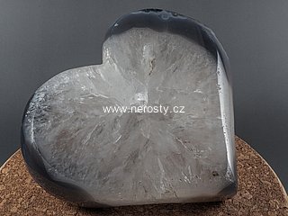 rock crystal, chalcedony
